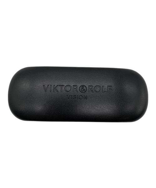 VIKTOR&ROLF（ヴィクター＆ロルフ）VIKTOR&ROLF (ヴィクター＆ロルフ) 伊達眼鏡 ブラウン サイズ:SIZE 49□21の古着・服飾アイテム