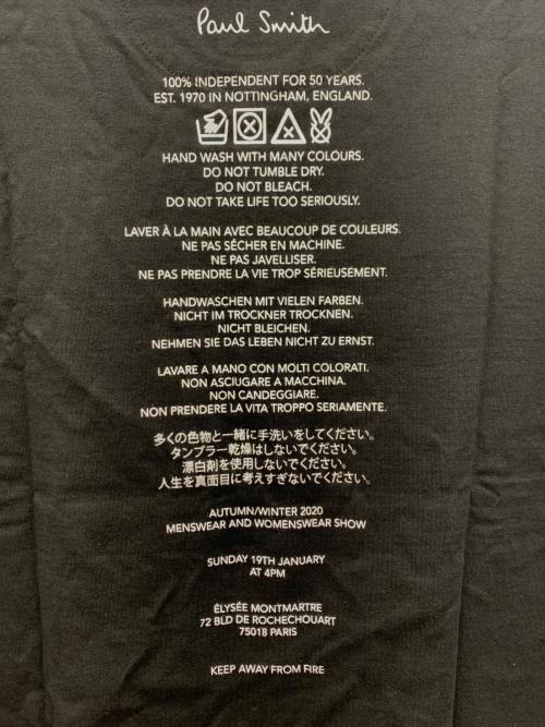 PAUL SMITH（ポールスミス）Paul Smith (ポールスミス) ストップメイキングセンスTシャツ ブラック サイズ:表記無しの古着・服飾アイテム