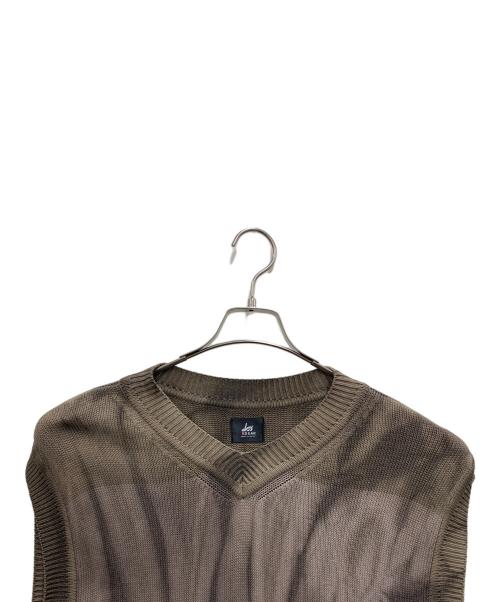 RED EAR（レッドイアー）RED EAR (レッドイアー) ニットベスト ブラウン サイズ:FREEの古着・服飾アイテム