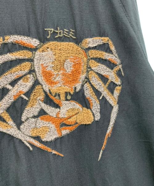 RED EAR（レッドイアー）RED EAR (レッドイアー) リバーシブルブルゾン ブラウン×ブラック サイズ:Lの古着・服飾アイテム