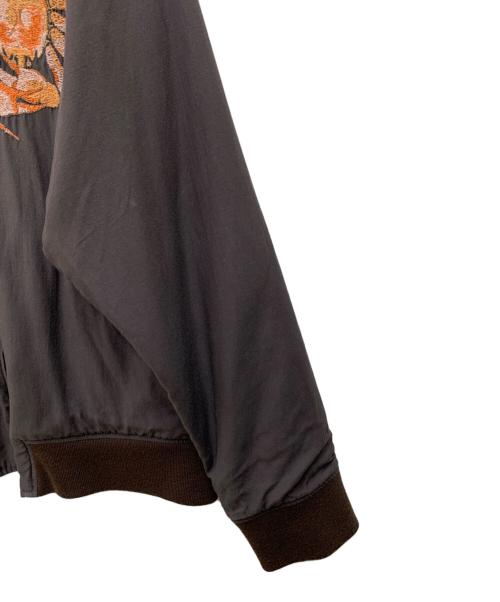 RED EAR（レッドイアー）RED EAR (レッドイアー) リバーシブルブルゾン ブラウン×ブラック サイズ:Lの古着・服飾アイテム