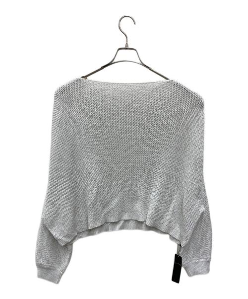 Omekashi（オメカシ）Omekashi (オメカシ) ニット ライトグレー サイズ:FREE 未使用品の古着・服飾アイテム