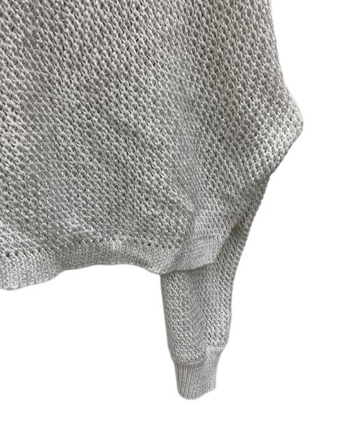 Omekashi（オメカシ）Omekashi (オメカシ) ニット ライトグレー サイズ:FREE 未使用品の古着・服飾アイテム