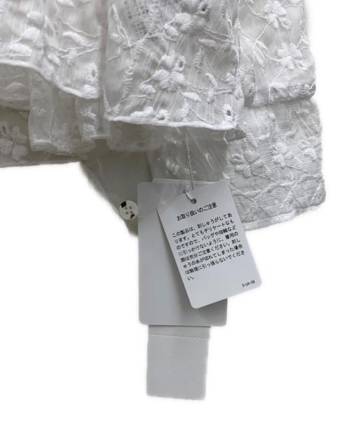 SHENERY（シーナリー）SHENERY (シーナリー) レースシャツ ホワイト サイズ:FREE 未使用品の古着・服飾アイテム