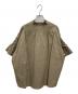 Lallia Mu (ラリア ムー) シャツブラウス オリーブ サイズ:38 未使用品：5000円