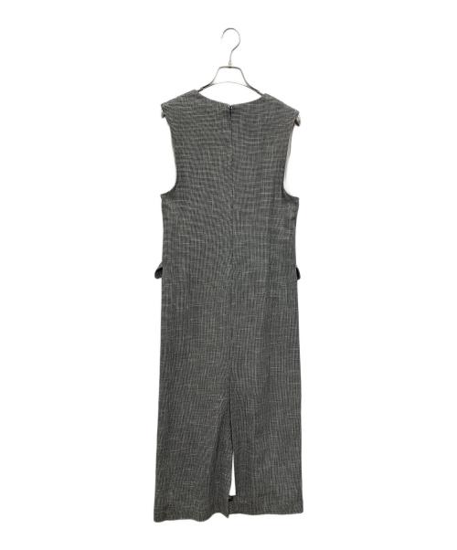 SHENERY（シーナリー）SHENERY (シーナリー) ノースリーブワンピース ブラック×ベージュ サイズ:36 未使用品の古着・服飾アイテム