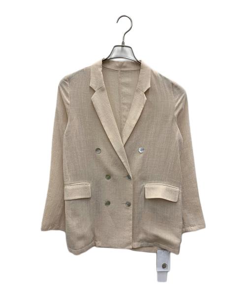 SHENERY（シーナリー）SHENERY (シーナリー) シャツジャケット ベージュ サイズ:36 未使用品の古着・服飾アイテム