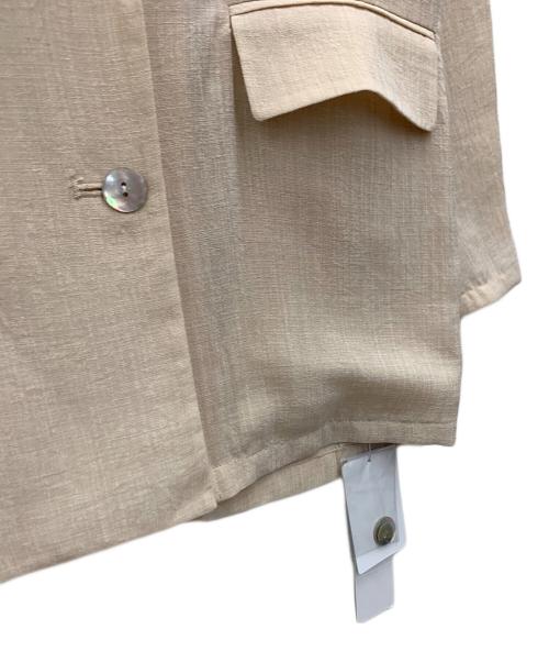 SHENERY（シーナリー）SHENERY (シーナリー) シャツジャケット ベージュ サイズ:36 未使用品の古着・服飾アイテム