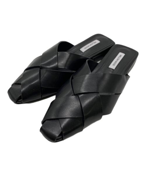 MELLOW MOOD（メロウムード）MELLOW MOOD (メロウムード) サンダル ブラック サイズ:23 未使用品の古着・服飾アイテム