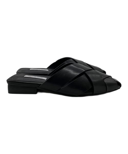 MELLOW MOOD（メロウムード）MELLOW MOOD (メロウムード) サンダル ブラック サイズ:23 未使用品の古着・服飾アイテム