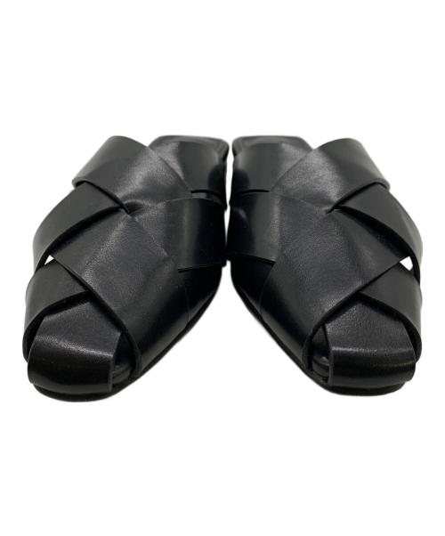 MELLOW MOOD（メロウムード）MELLOW MOOD (メロウムード) サンダル ブラック サイズ:23 未使用品の古着・服飾アイテム