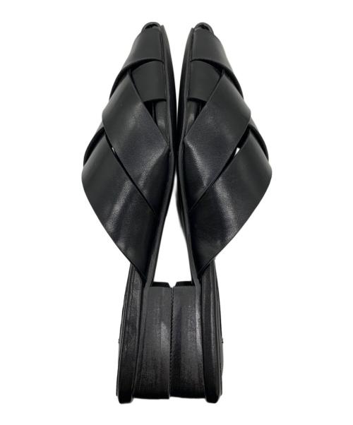 MELLOW MOOD（メロウムード）MELLOW MOOD (メロウムード) サンダル ブラック サイズ:23 未使用品の古着・服飾アイテム