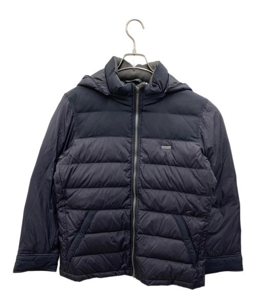 CROCODILE（クロコダイル）CROCODILE (クロコダイル) フード付きダウンジャケット ブラック サイズ:M 未使用品の古着・服飾アイテム
