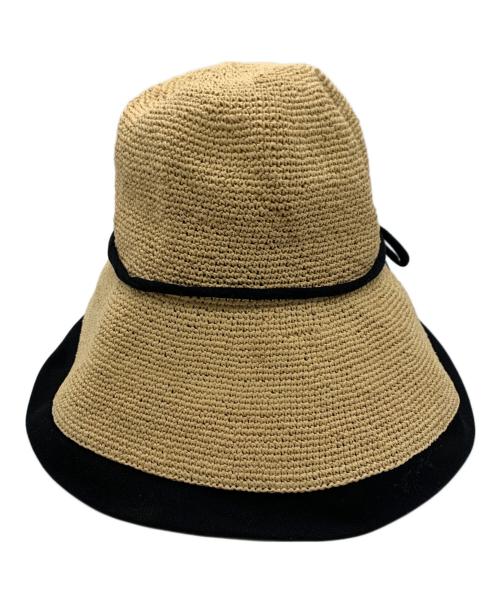 Rose Blanc（ロサブラン）rose blanc (ロサブラン) ストローハット ナチュラル 未使用品の古着・服飾アイテム