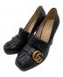 GUCCI（グッチ）の古着「ヒールパンプス」｜ブラック