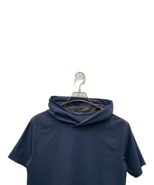 BLACK LABEL CRESTBRIDGE（ブラックレーベル クレストブリッジ）BLACK LABEL CRESTBRIDGE (ブラックレーベル クレストブリッジ) 半袖パーカー ネイビー サイズ:Mの古着・服飾アイテム