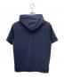 BLACK LABEL CRESTBRIDGE (ブラックレーベル クレストブリッジ) 半袖パーカー ネイビー サイズ:M：8000円