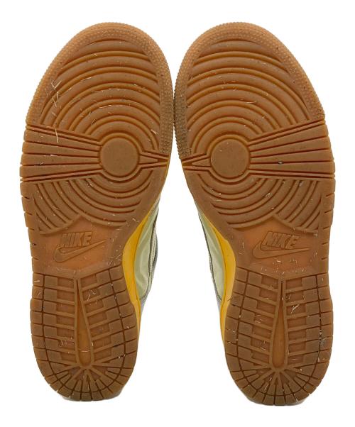 NIKE（ナイキ）NIKE (ナイキ) ハイカットスニーカー シャンパンゴールド×シルバー サイズ:28.5の古着・服飾アイテム
