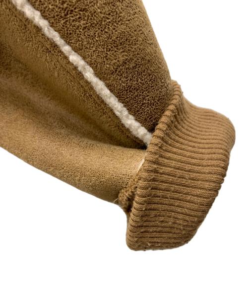 FREAK'S STORE（フリークスストア）FREAK'S STORE (フリークストア) リバーシブルフェイクムートンボアブルゾン ブラウン×ベージュ サイズ:FREEの古着・服飾アイテム