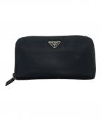 PRADAプラダ）の古着「長財布」｜ブラック