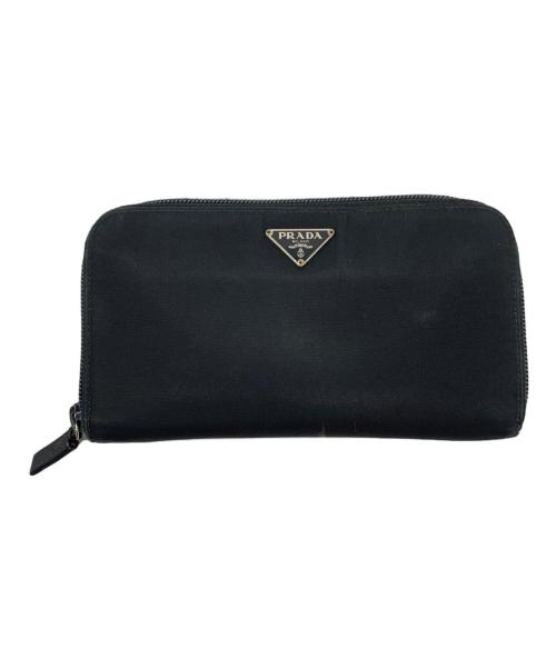 PRADA（プラダ）PRADA (プラダ) 長財布 ブラックの古着・服飾アイテム