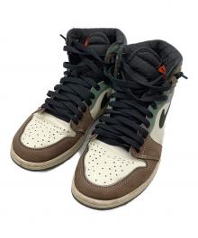 NIKE（ナイキ）の古着「ハイカットスニーカー」｜ホワイト×ブラウン