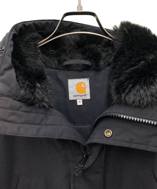 Carhartt WIP（カーハート ワークインプログレス）Carhartt WIP (カーハート ワークインプログレス) トラッパーパーカー ブラック サイズ:Mの古着・服飾アイテム