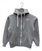 THE NORTH FACEザ ノース フェイス）の古着「ジップパーカー」｜ライトグレー