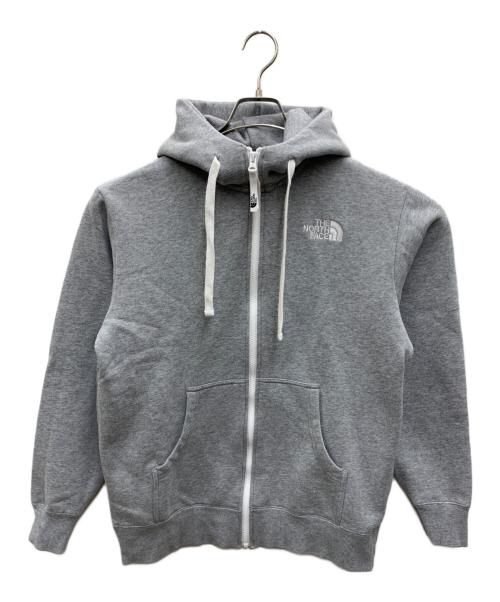 THE NORTH FACE（ザ ノース フェイス）THE NORTH FACE (ザ ノース フェイス) ジップパーカー ライトグレー サイズ:Mの古着・服飾アイテム