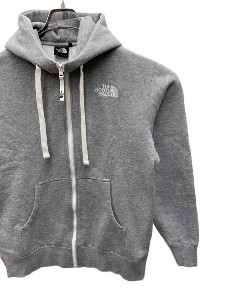 THE NORTH FACE（ザ ノース フェイス）THE NORTH FACE (ザ ノース フェイス) ジップパーカー ライトグレー サイズ:Mの古着・服飾アイテム