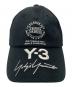 Y-3（ワイスリー）の古着「キャップ」｜ブラック