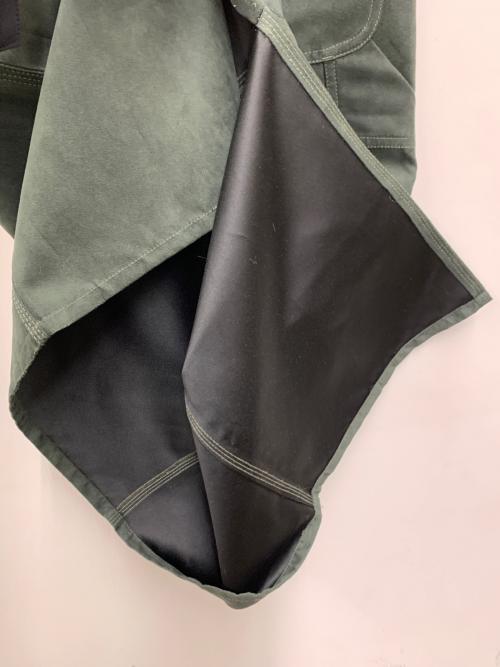 UNIVERSAL OVERALL（ユニバーサルオーバーオール）UNIVERSAL OVERALL (ユニバーサルオーバーオール) ペインターロングスカート グリーン サイズ:Sの古着・服飾アイテム