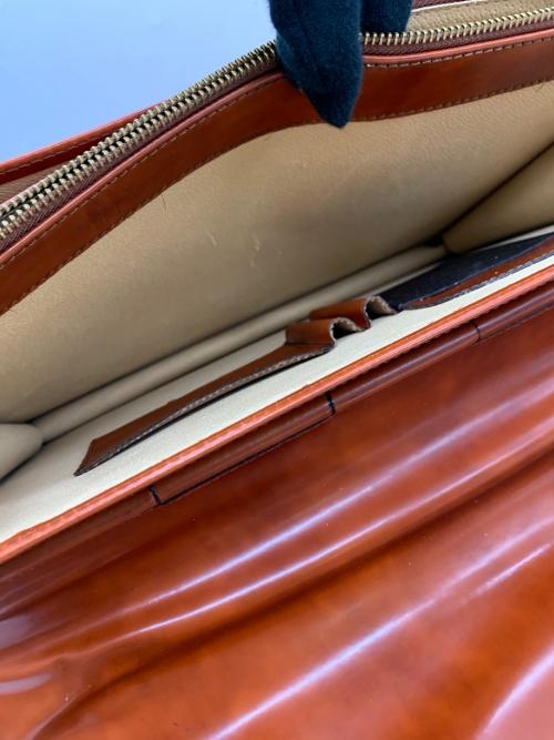 PERONI（ペローニ）peroni (ペローニ) ビジネスバッグ ブラウンの古着・服飾アイテム