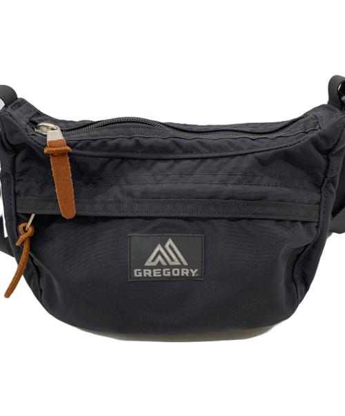 GREGORY（グレゴリー）GREGORY (グレゴリー) ナイロンショルダーバッグ ブラックの古着・服飾アイテム
