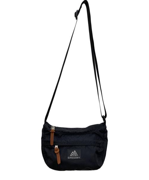 GREGORY（グレゴリー）GREGORY (グレゴリー) ナイロンショルダーバッグ ブラックの古着・服飾アイテム