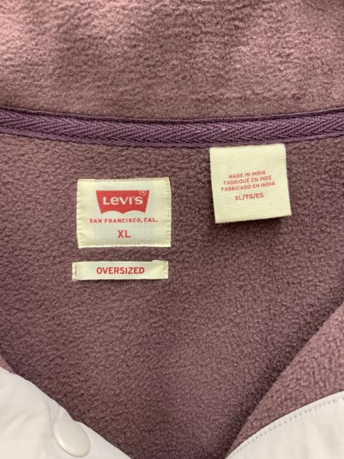 LEVI'S（リーバイス）LEVI'S (リーバイス) フリースジャケット ブラウン サイズ:XLの古着・服飾アイテム