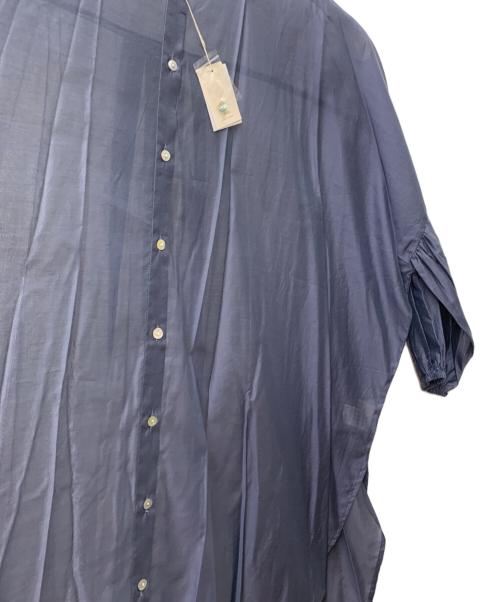 Jena espace merveilleux（ジェナ エスパスメルヴェイユ）Jena espace merveilleux (ジェナ エスパスメルヴェイユ) シャツワンピース ブルー サイズ:FREE 未使用品の古着・服飾アイテム