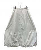 fiinaフィーナ）の古着「バルーンスカート」｜ホワイト