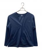 THE NORTH FACEザ ノース フェイス）の古着「テックラウンジカーディガン」｜ネイビー