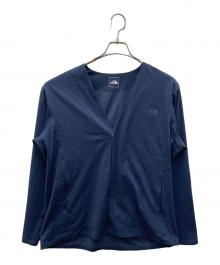 THE NORTH FACE（ザ ノース フェイス）の古着「テックラウンジカーディガン」｜ネイビー