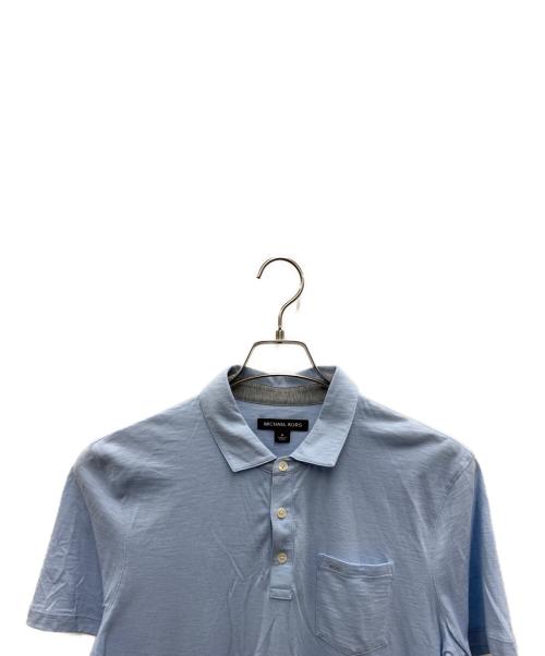 MICHAEL KORS（マイケルコース）MICHAEL KORS (マイケルコース) ポロシャツ ブルー サイズ:M 未使用品の古着・服飾アイテム