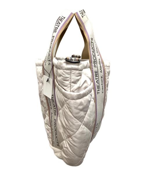 THEATRE PRODUCTS（シアタープロダクツ）THEATRE PRODUCTS (シアタープロダクツ) 2WAYキルティングバッグ ホワイト 未使用品の古着・服飾アイテム