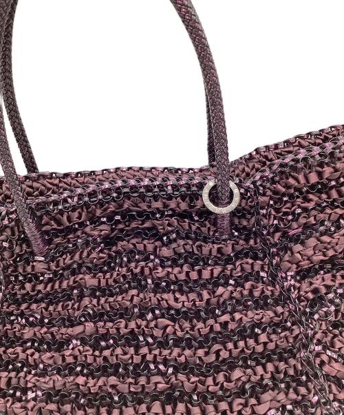 ANTEPRIMA（アンテプリマ）ANTEPRIMA (アンテプリマ) ワイヤーハンドバッグ パープルの古着・服飾アイテム