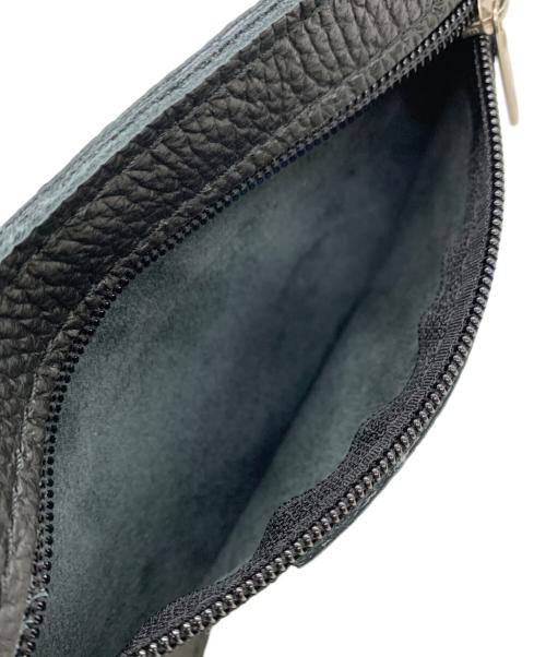 MARLON（マロン）MARLON (マロン) レザーハンドバッグ ブラックの古着・服飾アイテム