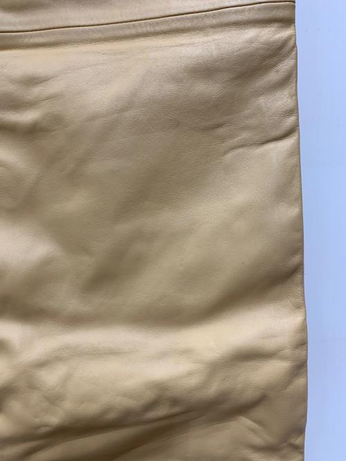 PAUL SMITH（ポールスミス）Paul Smith (ポールスミス) レザーパンツ ベージュ サイズ:W31 未使用品の古着・服飾アイテム