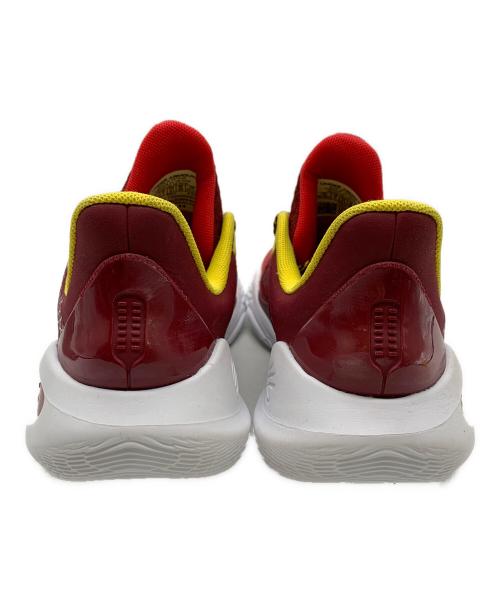 UNDER ARMOUR（アンダーアーマー）UNDER ARMOUR (アンダーアーマー) ローカットスニーカー レッド×ホワイト サイズ:26の古着・服飾アイテム