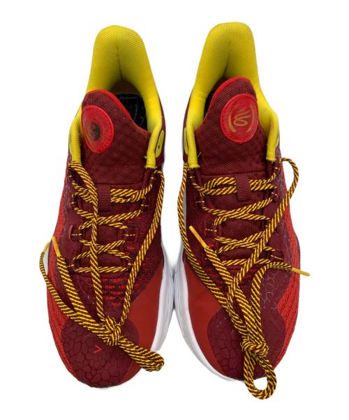 UNDER ARMOUR（アンダーアーマー）UNDER ARMOUR (アンダーアーマー) ローカットスニーカー レッド×ホワイト サイズ:26の古着・服飾アイテム