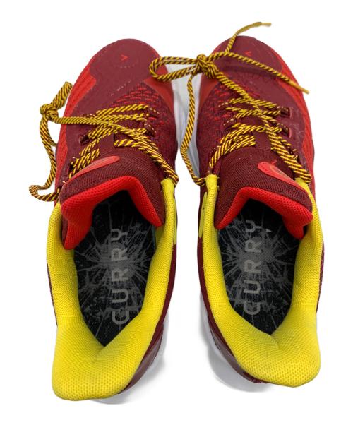 UNDER ARMOUR（アンダーアーマー）UNDER ARMOUR (アンダーアーマー) ローカットスニーカー レッド×ホワイト サイズ:26の古着・服飾アイテム