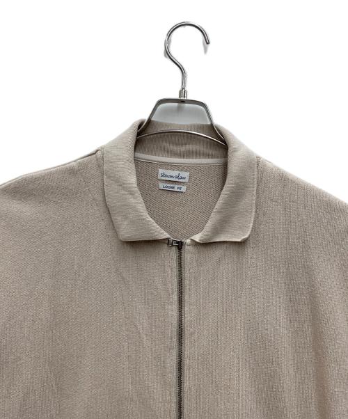 STEVEN ALAN（スティーブンアラン）STEVEN ALAN (スティーブンアラン) ジップニット ベージュ サイズ:XLの古着・服飾アイテム