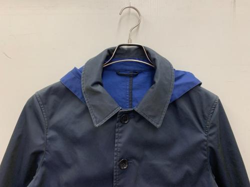 green label relaxing（グリーンレーベルリラクシング）green label relaxing (グリーンレーベルリラクシング) ステンカラーコート ネイビー サイズ:Lの古着・服飾アイテム